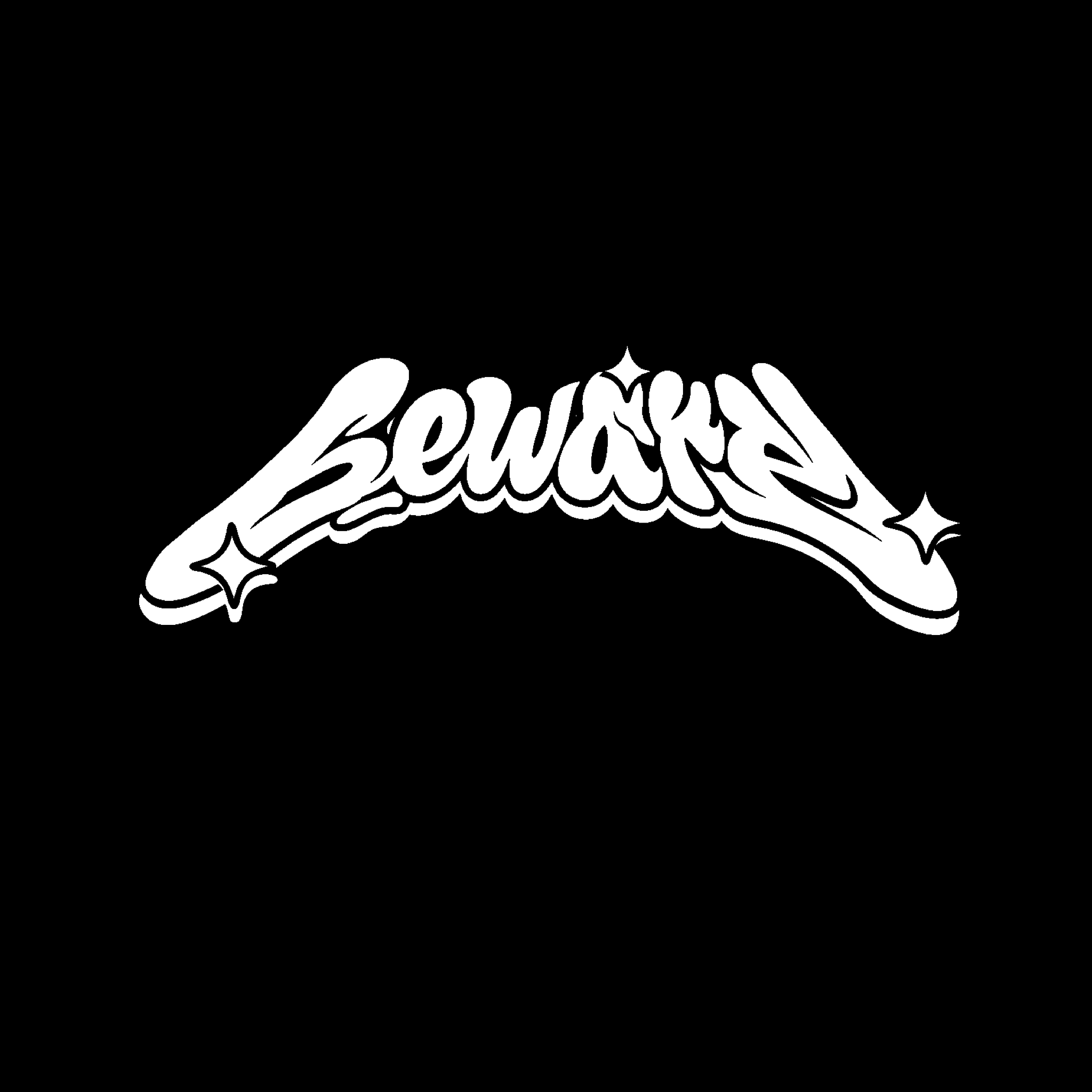 Graffiti Style V1 "Beware" Sticker