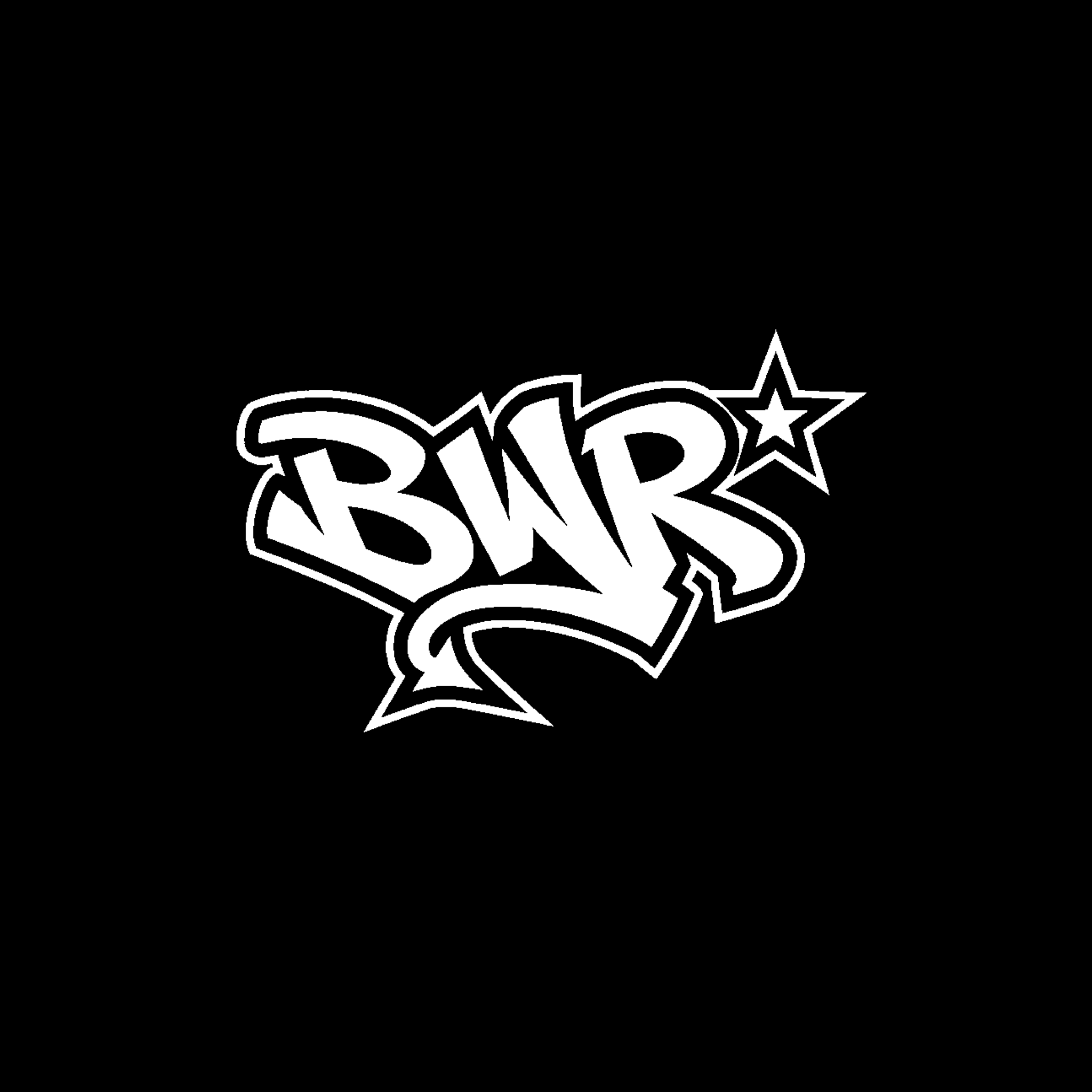 Graffiti Style V1 "BWR" Sticker